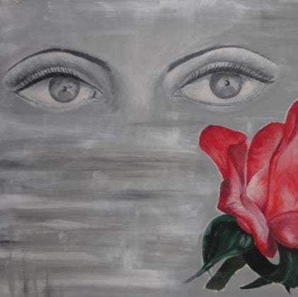 Angle with Rose