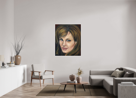100 x 123,1 cm, Fine Art Print William Turner Dark Lady