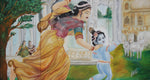 Krishna stealing Butter
