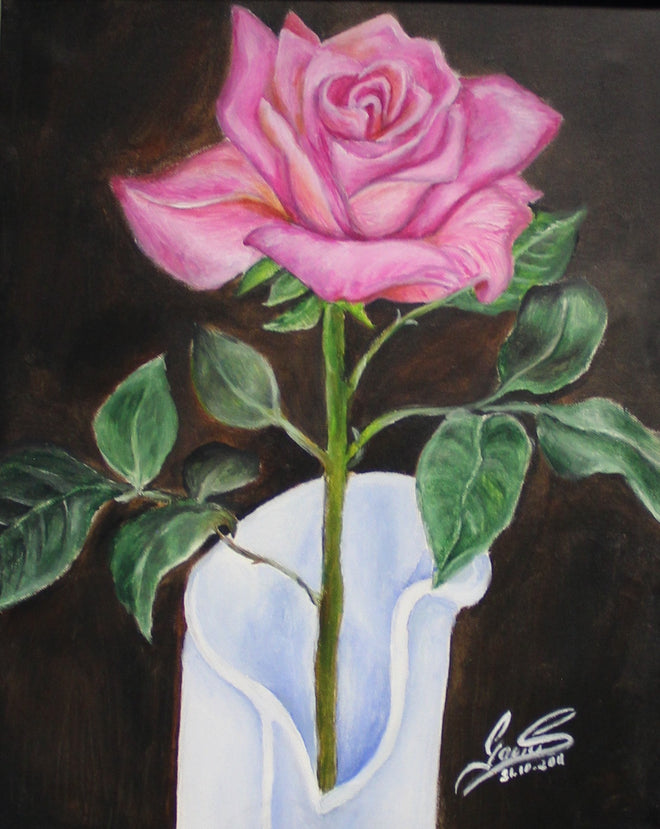 Rose in Vase